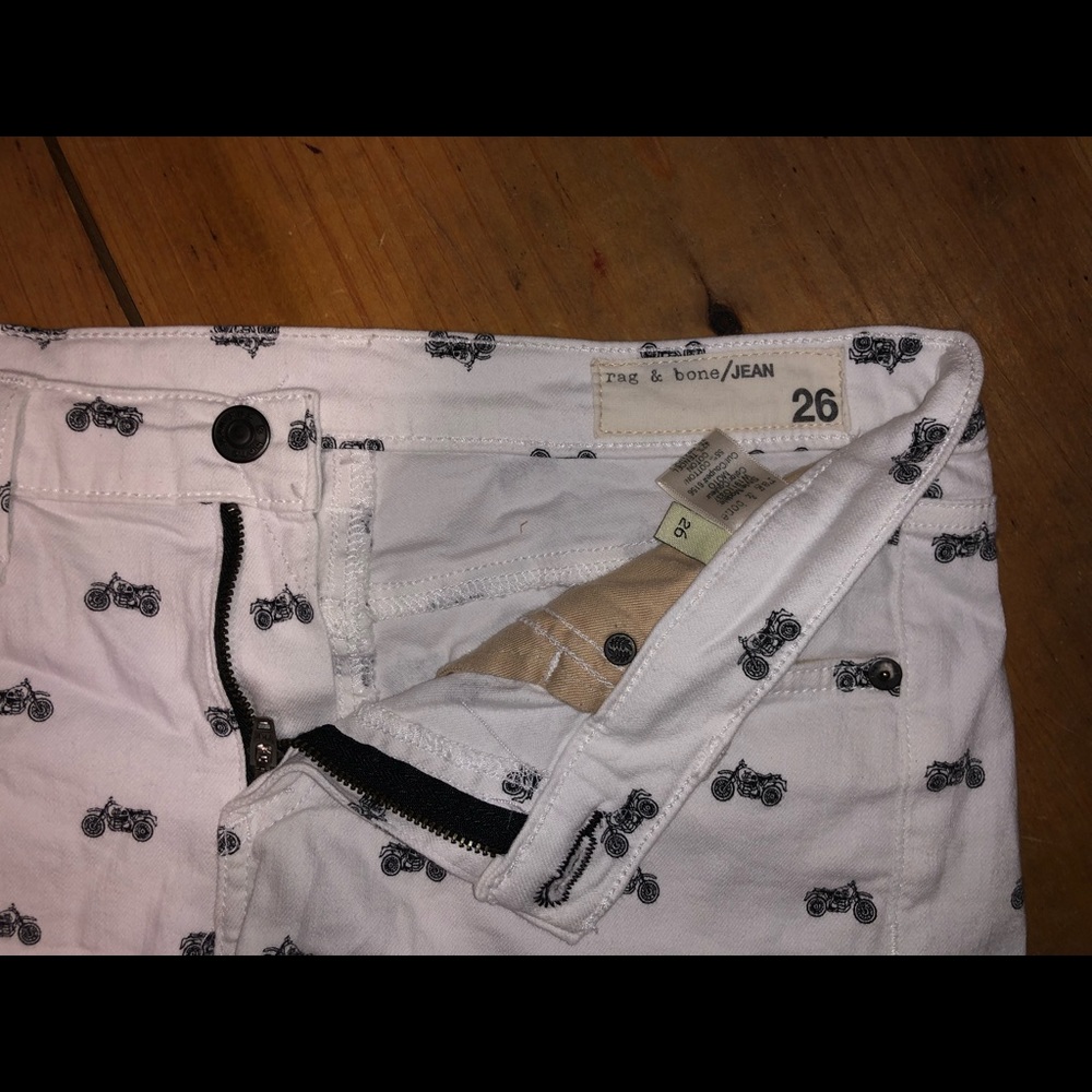 Bike print shorts